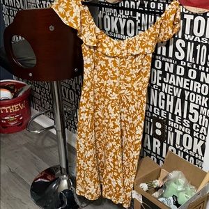 Off Shoulder floral dress  Dress is carefree